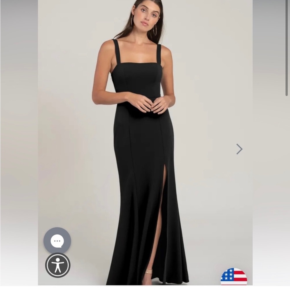 Black Jenny Yoo Jenner dress size 10 (fits like a 6)